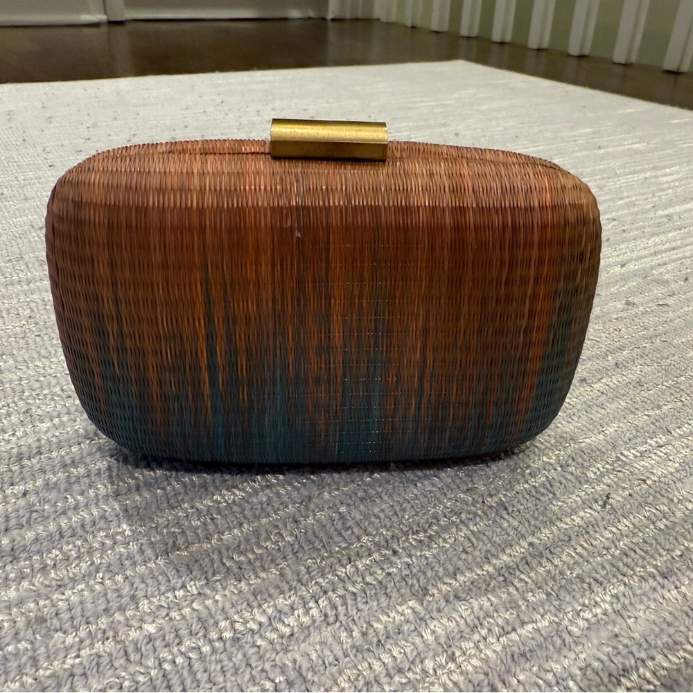 Serpui Marie Clutch with Gold Hardware